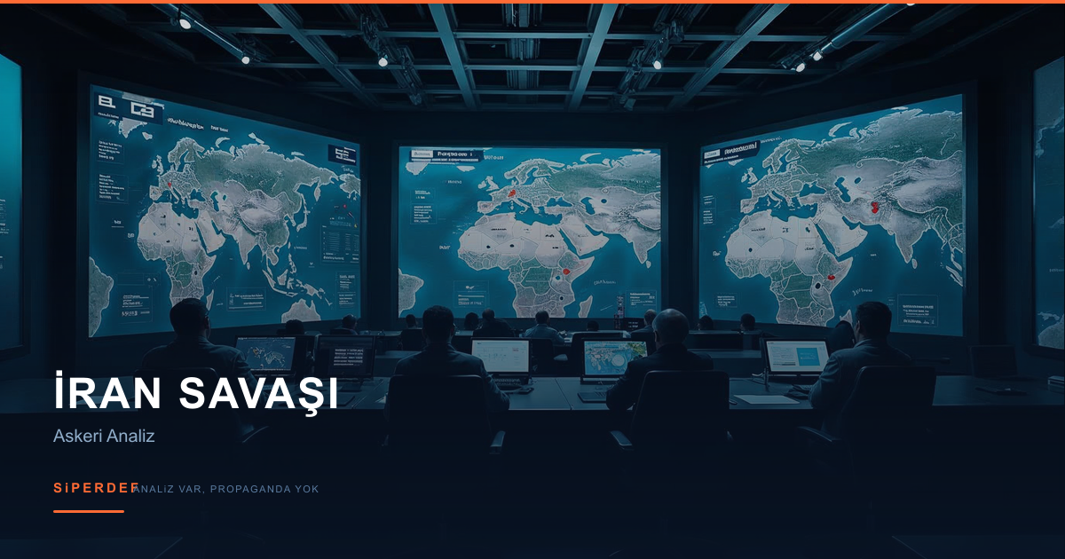 İran-ABD-İsrail savaşı bölgesel harita ve çatışma analizi görseli