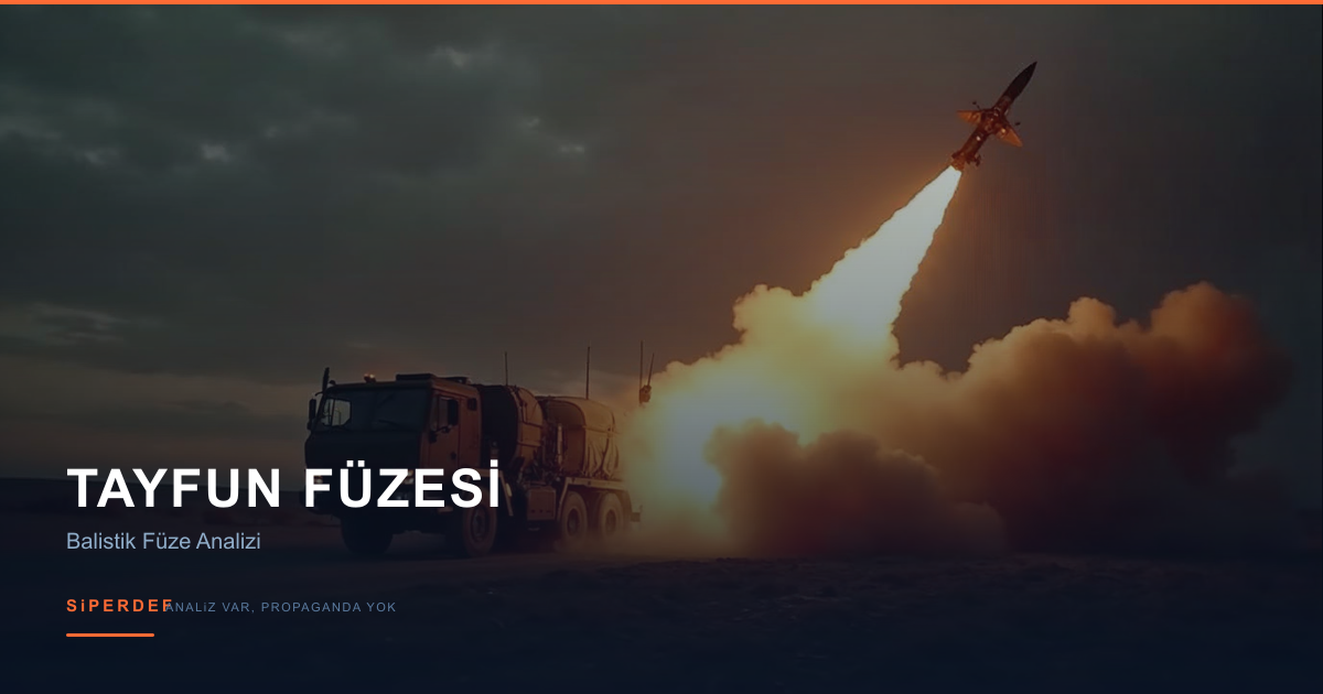 Tayfun balistik füzesi taktik gösterim diyagramı