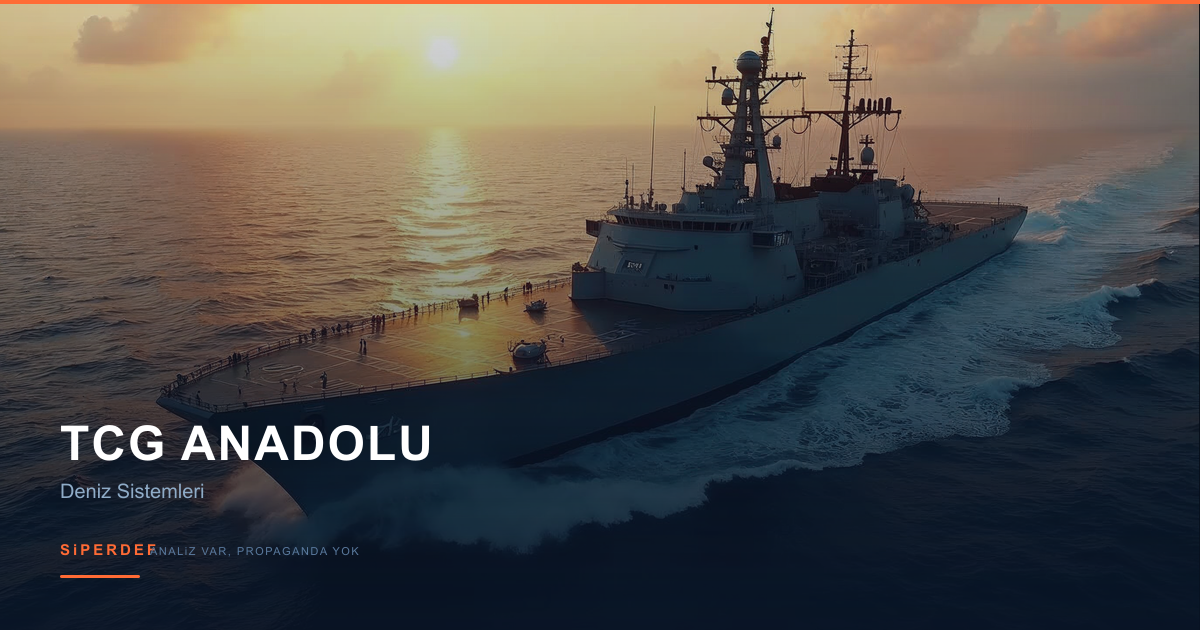 TCG Anadolu amfibi hücum gemisi deniz operasyonu görseli